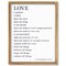 Farmlyn Creek Christian Religious Scripture Wall Art Decor, 1 Corinthians 13 4-7, Rustic Style Farmhouse Home Decorations for Living Room, Bedroom, or Prayer Space (11.75 x 15 In)